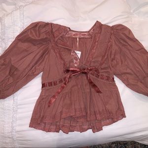 Free People flowy long sleeve